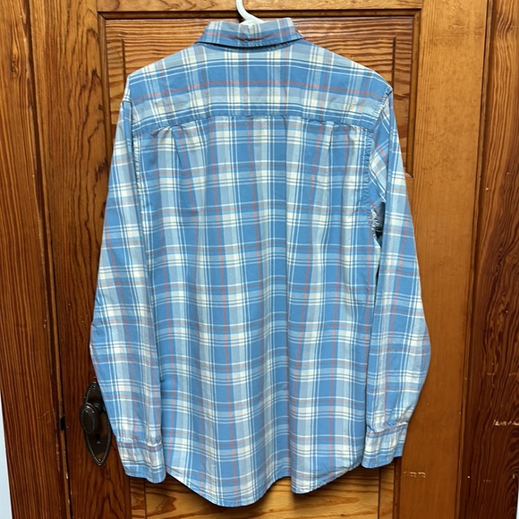 Saint John’s Bay Comfort Flex Button Down Checkered Men’s size L Shirt - Picture 3 of 3